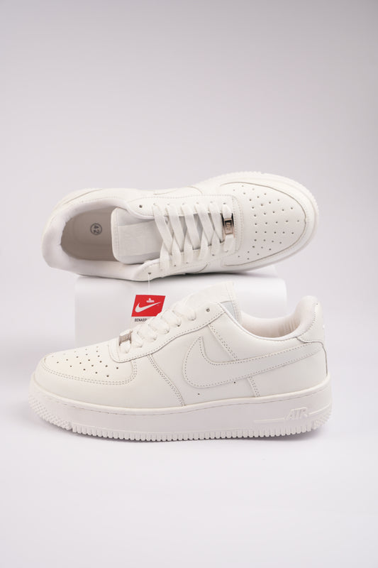 Classic Court White Leather